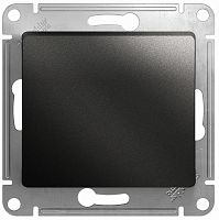 Переключатель без рамки Systeme Electric Glossa 1-кл. перекрестный антрацит картинка